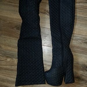 Jefferey campbell I've the knee boot